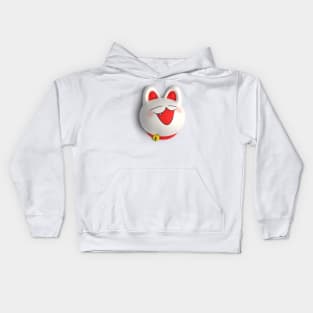 3D Lucky Cat Kids Hoodie